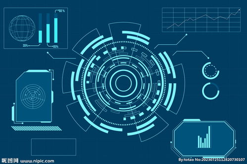 科技信息圖素材設(shè)計圖